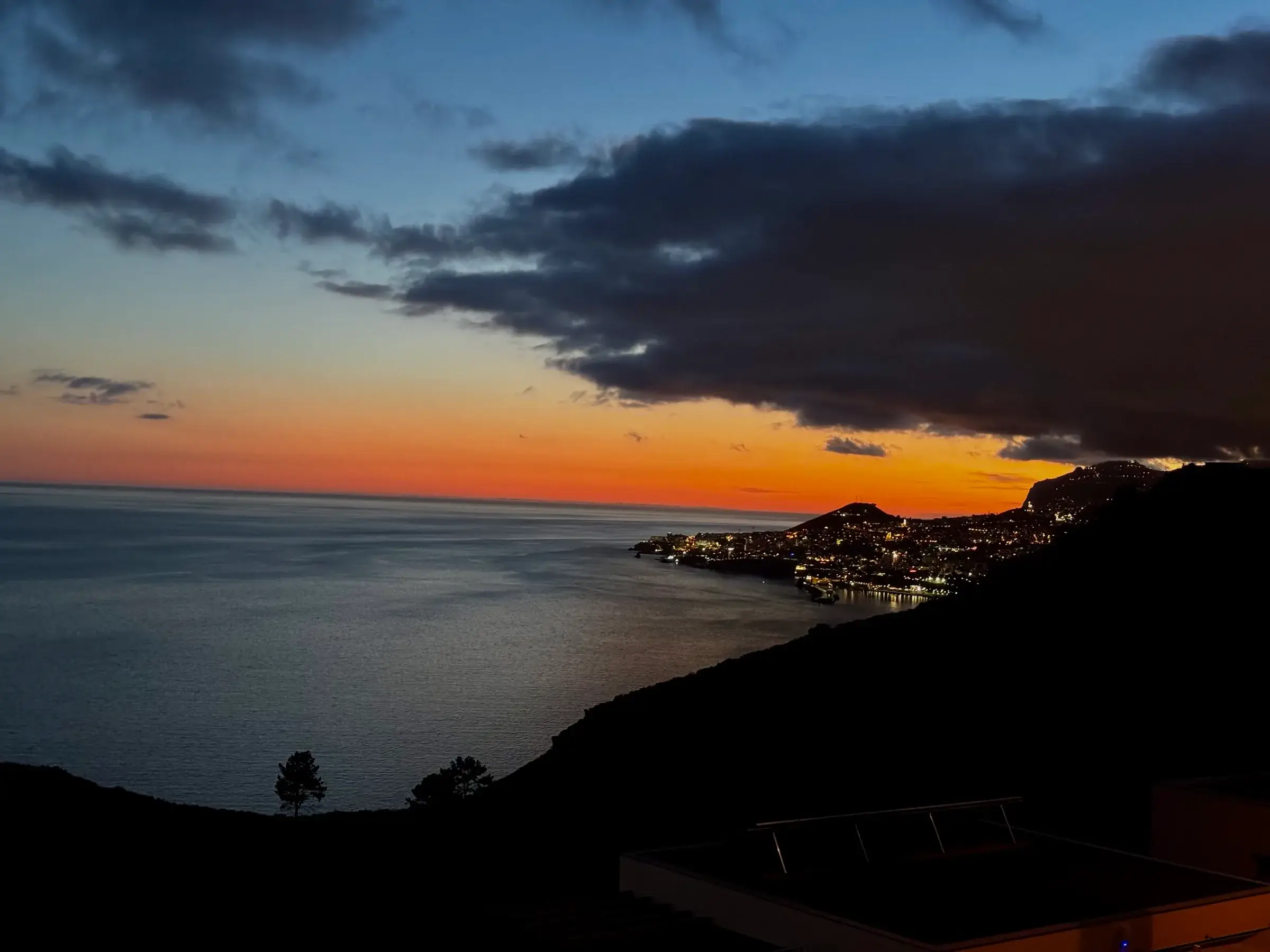 Sonnenuntergang über Funchal